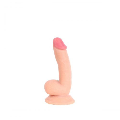 Realistic Flesh Dildo No.020 (18,5x3,5cm) mit Saugfuß