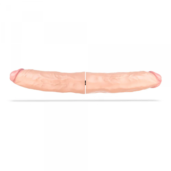 Deep'R Doppel Dildo " Goliath " 66,0x7,5-8,8cm, 2 Dildos in einem