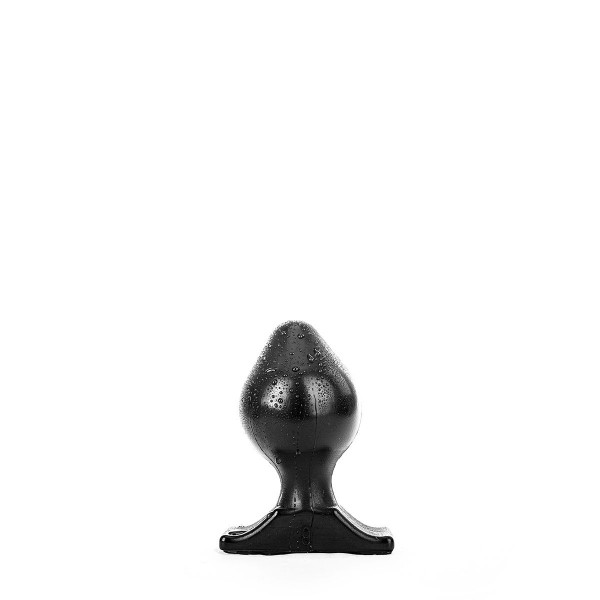 All Black Analplug " The Ball XL " 17,0x9,0cm Buttplug in Kugelform