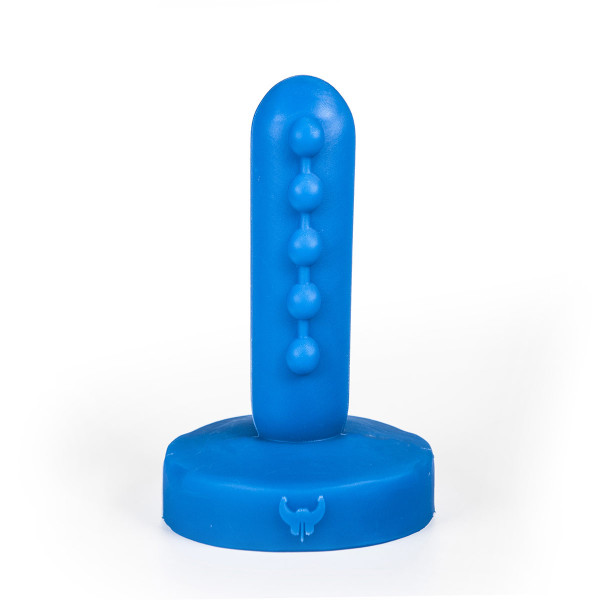 Silikon Anal Plug "Vapnet" 19x,04,2cm - Blau