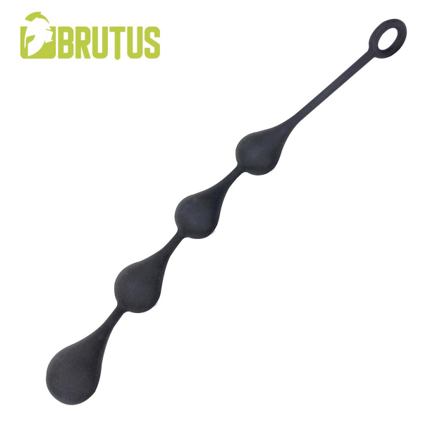 Brutus " Hot Drops XXL " Silicone Ass Balls 55,4x6,0cm - Analkette