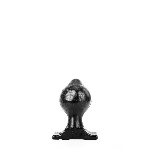 All Black Analplug " The Ball XXL " 18,0x10,0cm Buttplug in Kugelform