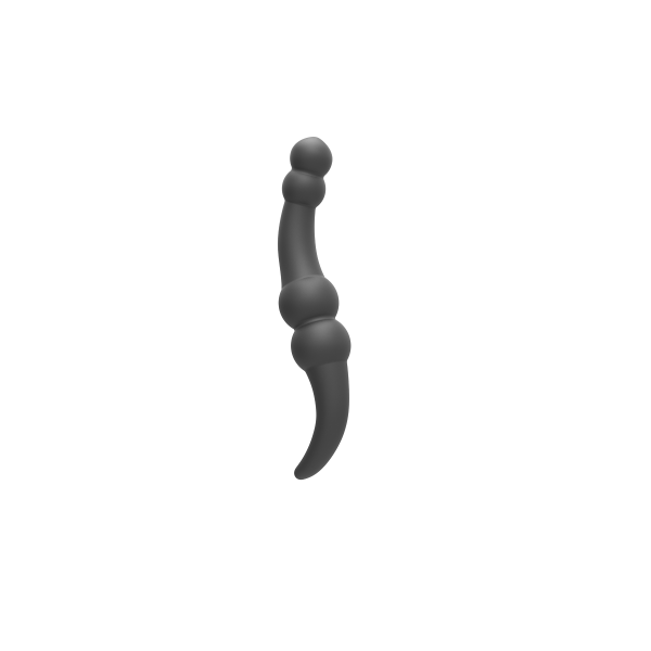 G-Punkt und Prostata Silikon Dildo 20,5x1,7-3,5cm