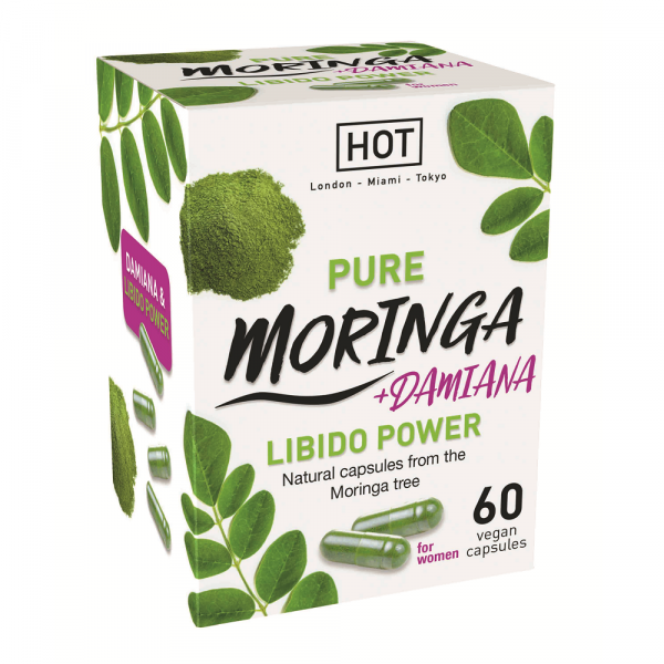 Moringa Libido Power for Women (60stk.) zur Steigerung der Libido, Vegan