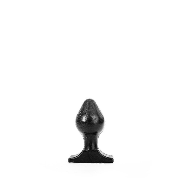 All Black Analplug " The Ball L " 16,0x8,0cm Buttplug in Kugelform